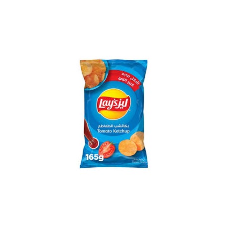 Lay's large family fries ketchup 165 gm 20 pcs