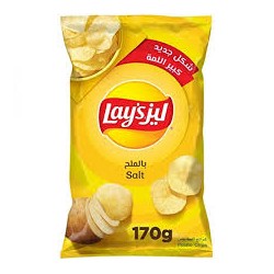 Lay's large family potatoes, salt, 170 gm, 20 pcs