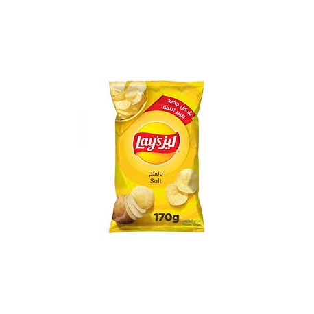 Lay's large family potatoes, salt, 170 gm, 20 pcs