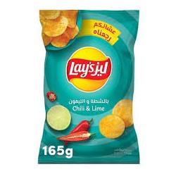 Lay's Spicy Lemon Family Potatoes 165g 20pcs