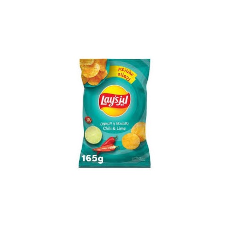 Lay's Spicy Lemon Family Potatoes 165g 20pcs