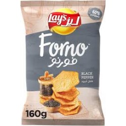 Lay's Forno Family Potatoes Hot Black Pepper 160 gm 20 Pcs