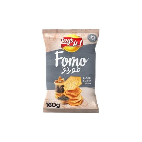 Lay's Forno Family Potatoes Hot Black Pepper 170 gm 20 Pcs