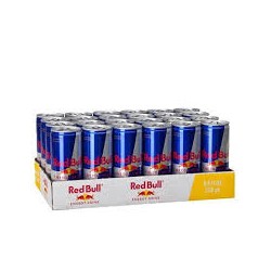 Imported English Red Bull 250 ml, 24 oz