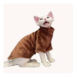 Soft fur clothing for cats