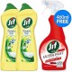 Jif Cream Spray Lemon for Surface Cleaning, 500 ml, Pack of 12