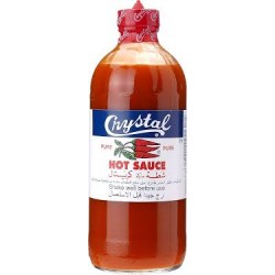 Crystal hot sauce, 474 ml, 12 pack