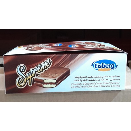 Supreme wafer biscuits with chocolate 30 gm 144