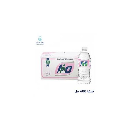 Safa Makkah water, 600 ml, 28 liters