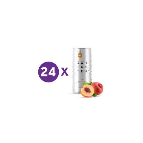 Ice Tea Zoe Peach 330 ml, 24 oz