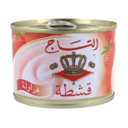 قشطة التاج فراولة كبير 155 جم شد 36