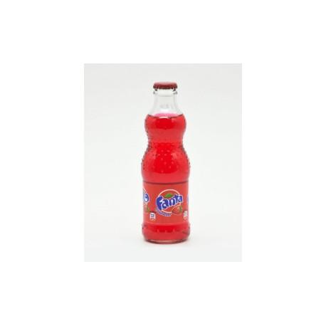 Fanta Strawberry Glass 250 ml x 24