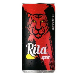 Rita red energy drink 185 ml, 30 pack