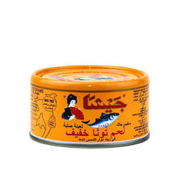 جيشا تونة زيت نباتي خفيف 185 جم / حبه