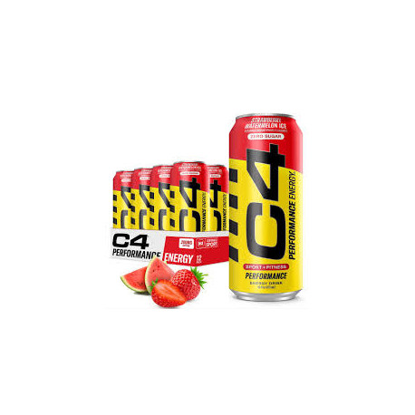 C4 Strawberry Energy Drink 473ml Pack of 12