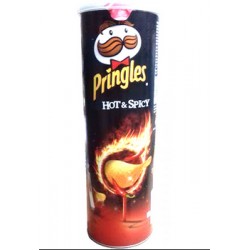 Pringles - Potato Chips Hot 165 g 19Pcs