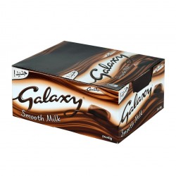 Galaxy Plain Milk Chocolate Large - Carton 6*24*36g