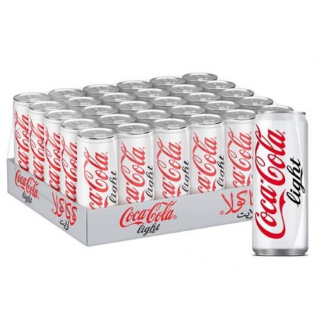 Coca Cola lite cans 250 ml x 30 - جملة اكسبرس