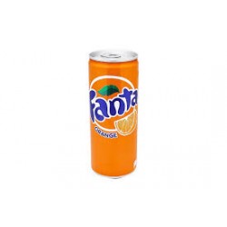 Fanta Orange Carbonated Drink Cans 320 ml x 24