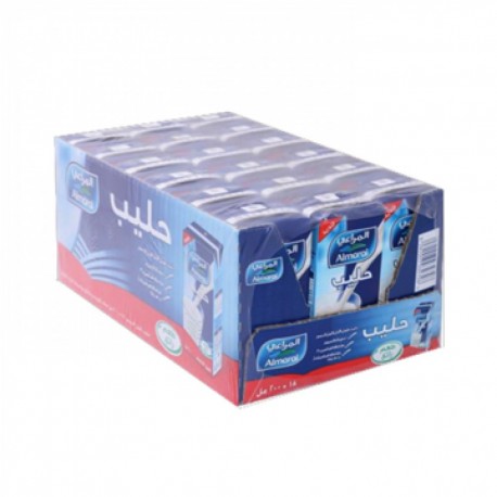 Almarai milk full cream 200 ml - carton