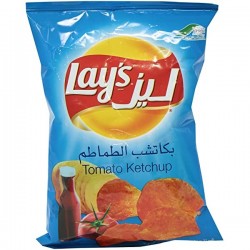 Lays Ketchup Flavor Potato Chips 155 gm