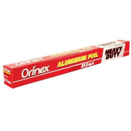 Orinex Aluminum Foil Heavy 37.5 feet-tablets