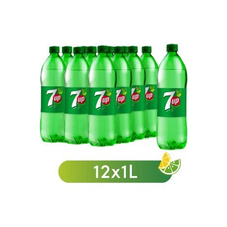 7up Bottle 1 liter 12 Pcs