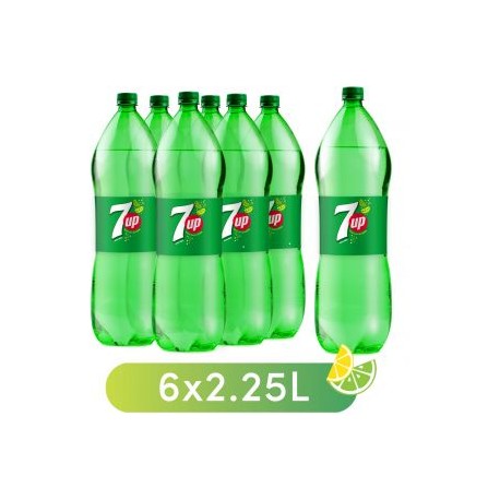 7up Family Size Bottle 2.25 ltr 6 pc