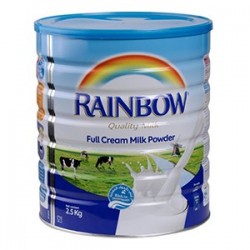 Rainbow Milk Powder 2500 gm * 6