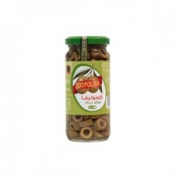 Coopoliva green olives cans 200 g