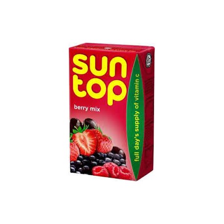 Sun Top  Raspberry 125ml 24 PC