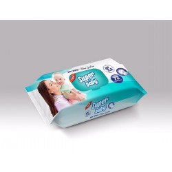 Wet Wipes Music Flower Mint 120 Wipes - Pack