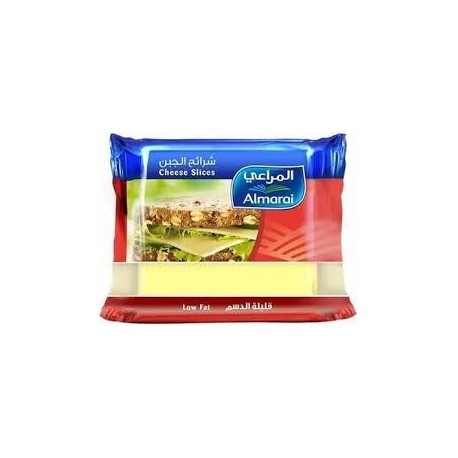 Almarai sliced ​​low fat cheese 200g - tablets