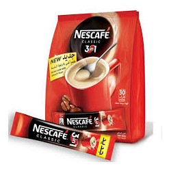 Nescafe 3In1 Instant Coffee Mix Sachet 20gm 30+10