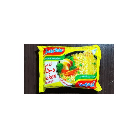 IndomieIndomiIndomie flavor of municipal chicken   Jumbo 75 g 12*5pc