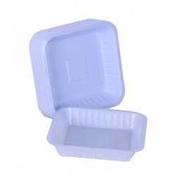 Plastic plates from packaging No. 1, bundle of 50 tablets