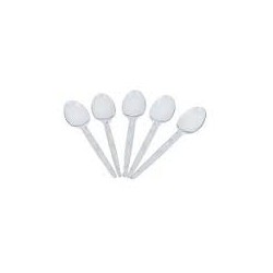 Plastic teaspoons 10 * 100pcs