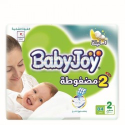 Baby Joy Size 2 Pack of 12 + 3 Diapers-pcs