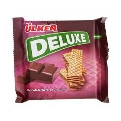 Ulkerdelux wafers chocolate 40 g-piece