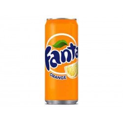 Fanta orange can 250 ml, 30 pack