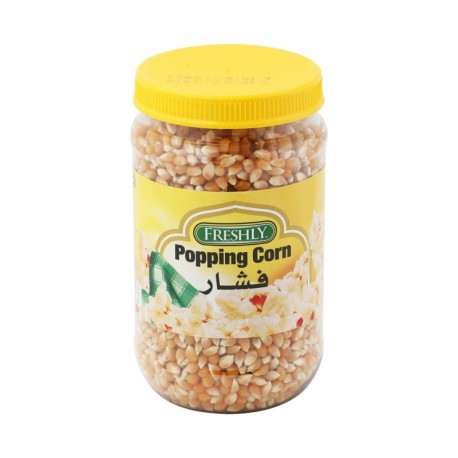 FRESHLY POP CORN ROUND JAR  32 oz