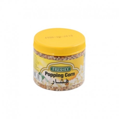 FRESHLY POP CORN JAR  16OZ