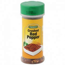 FRESHLY CRUSHED RED PEPPER FLAKES 2.75oz.