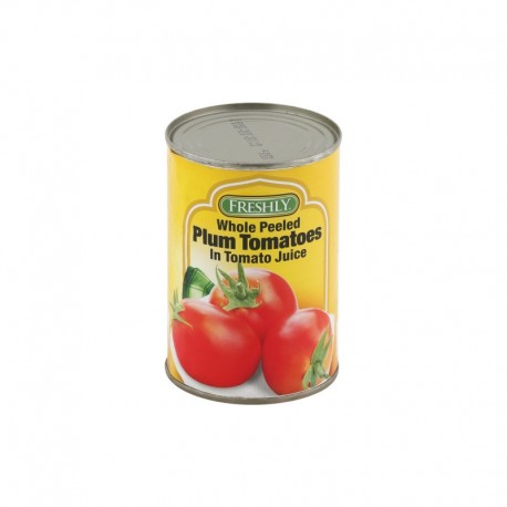 FRESHLY PEELED TOMATO 400 G.