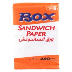 BOX  SANDWICH  PAPER x 480