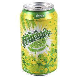 Mirinda Citrus Carbonated Drink 355 ml x 24