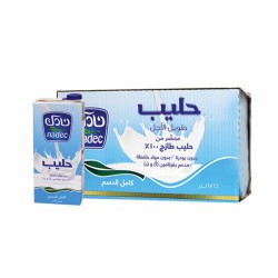 Nadec milk full fat long life 1liter x 12