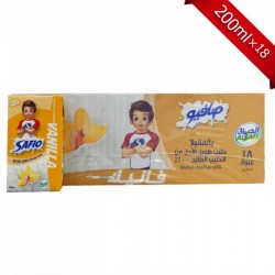 Safio Vanilla Milk 200 ml x 18