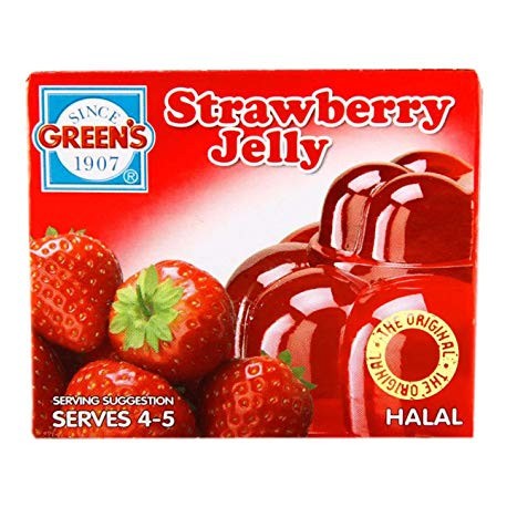 jelly greens strawberry  Pcs 72