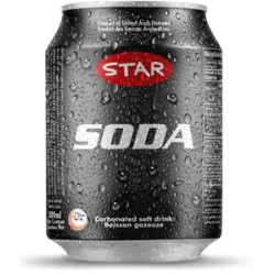 soda star water 300 ml x 24